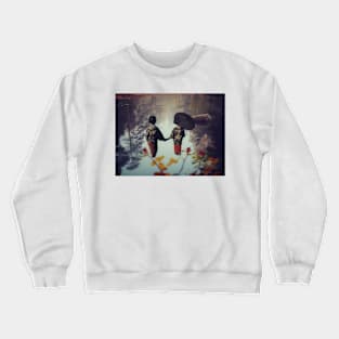 Geishas in the Pond... Crewneck Sweatshirt